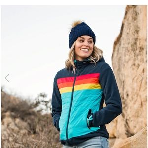 Yo Colorado momentum fader fleece jacket